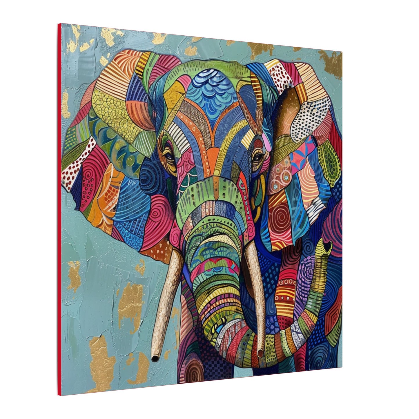 Spirit Elephant - Wall Art  Canvas Mounted Print