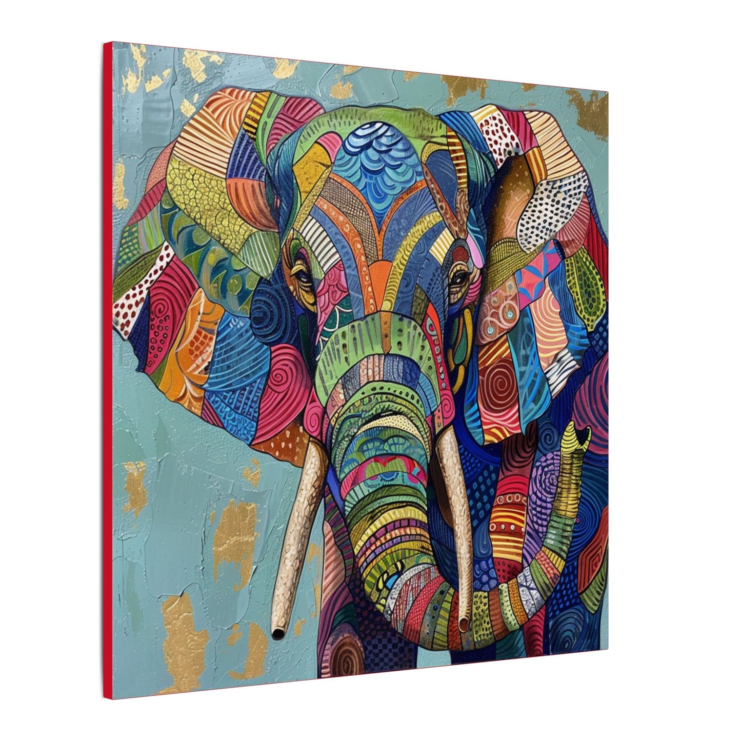 Spirit Elephant - Wall Art  Canvas Mounted Print