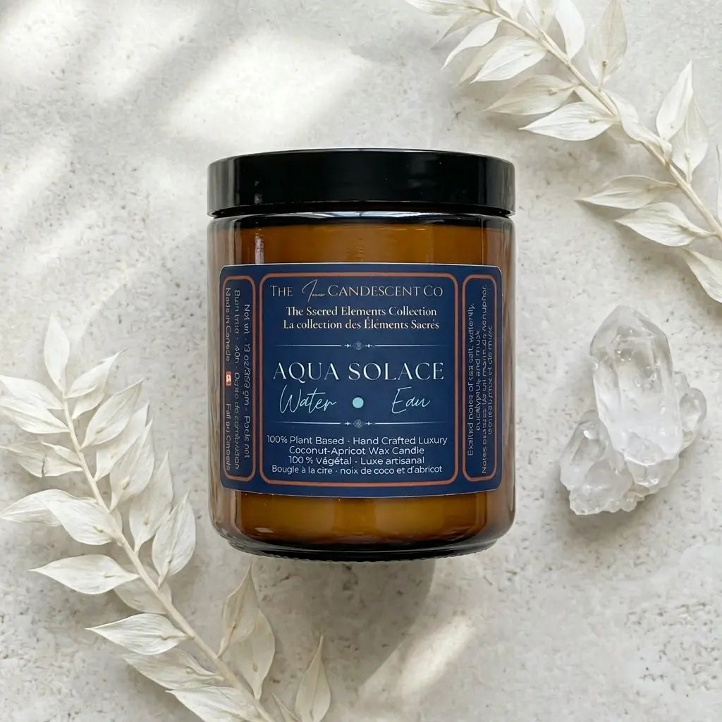 Aqua Solace Candle — Water Element The InnerCandescent Co