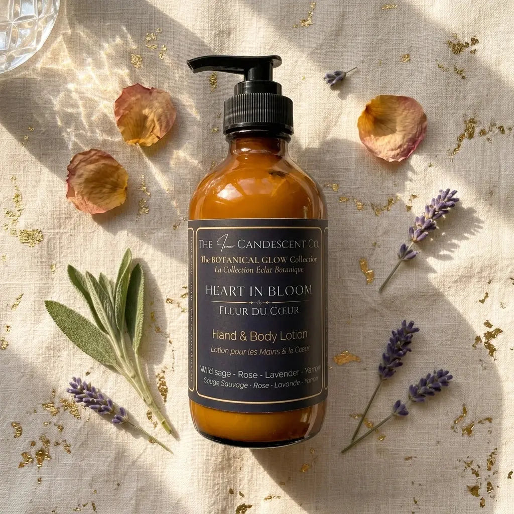 Heart in Bloom - Hand & Body Lotion The InnerCandescent Co