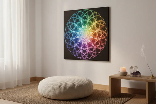 How to Choose Wall Art for Your Meditation or Healing Space (And Why It Actually Matters)