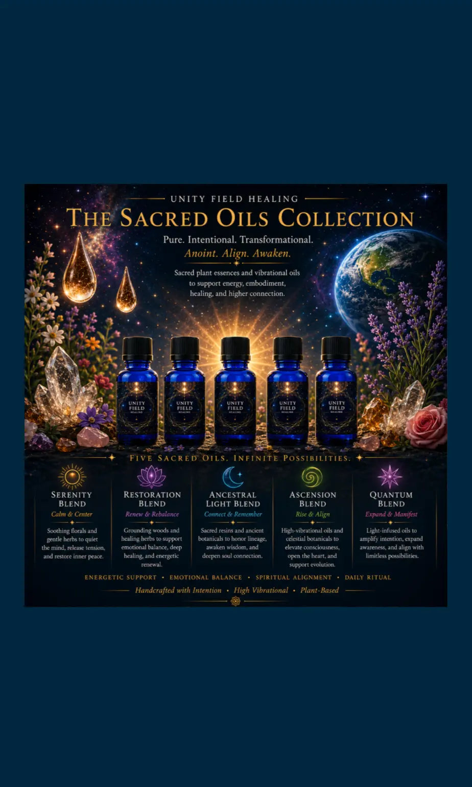 Sacred-Oils-Collection The InnerCandescent Co