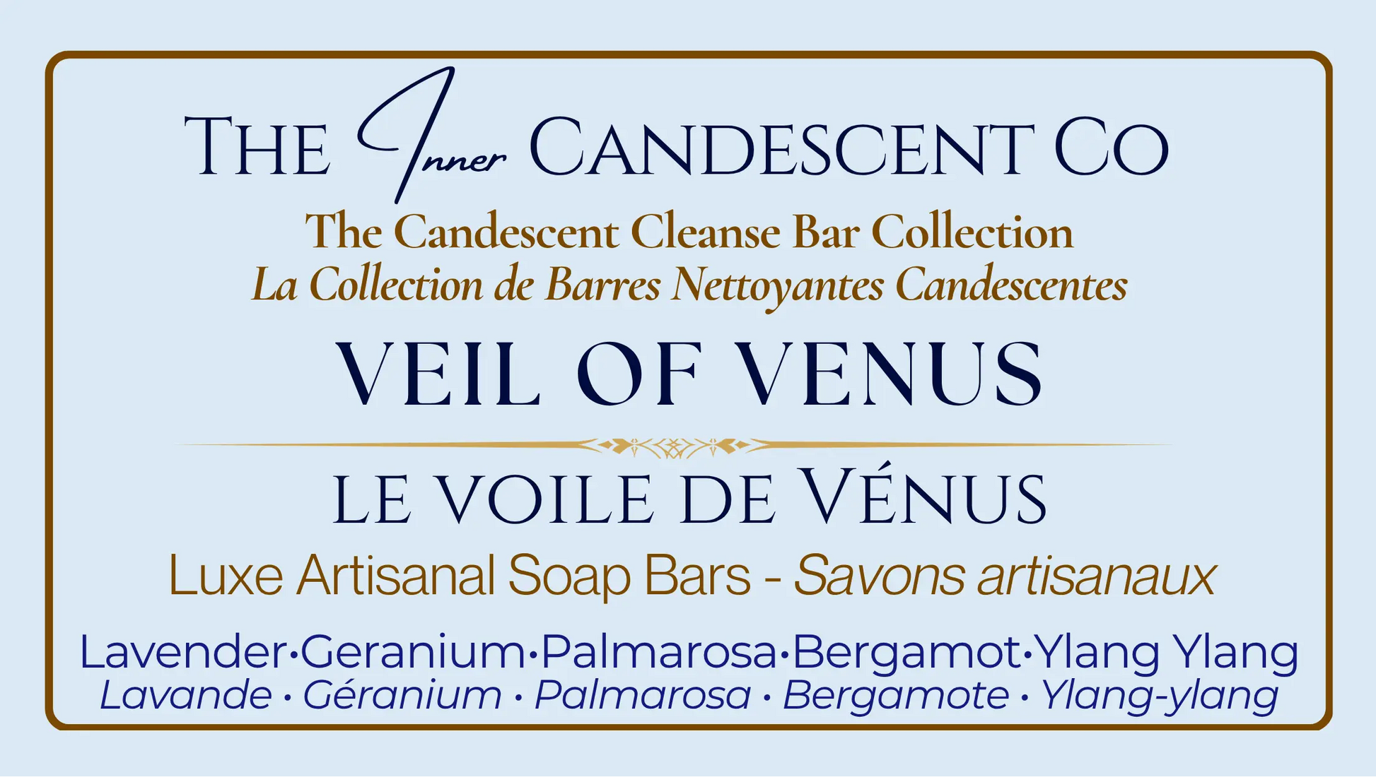 Veil of Venus Cleanse Bar The InnerCandescent Co