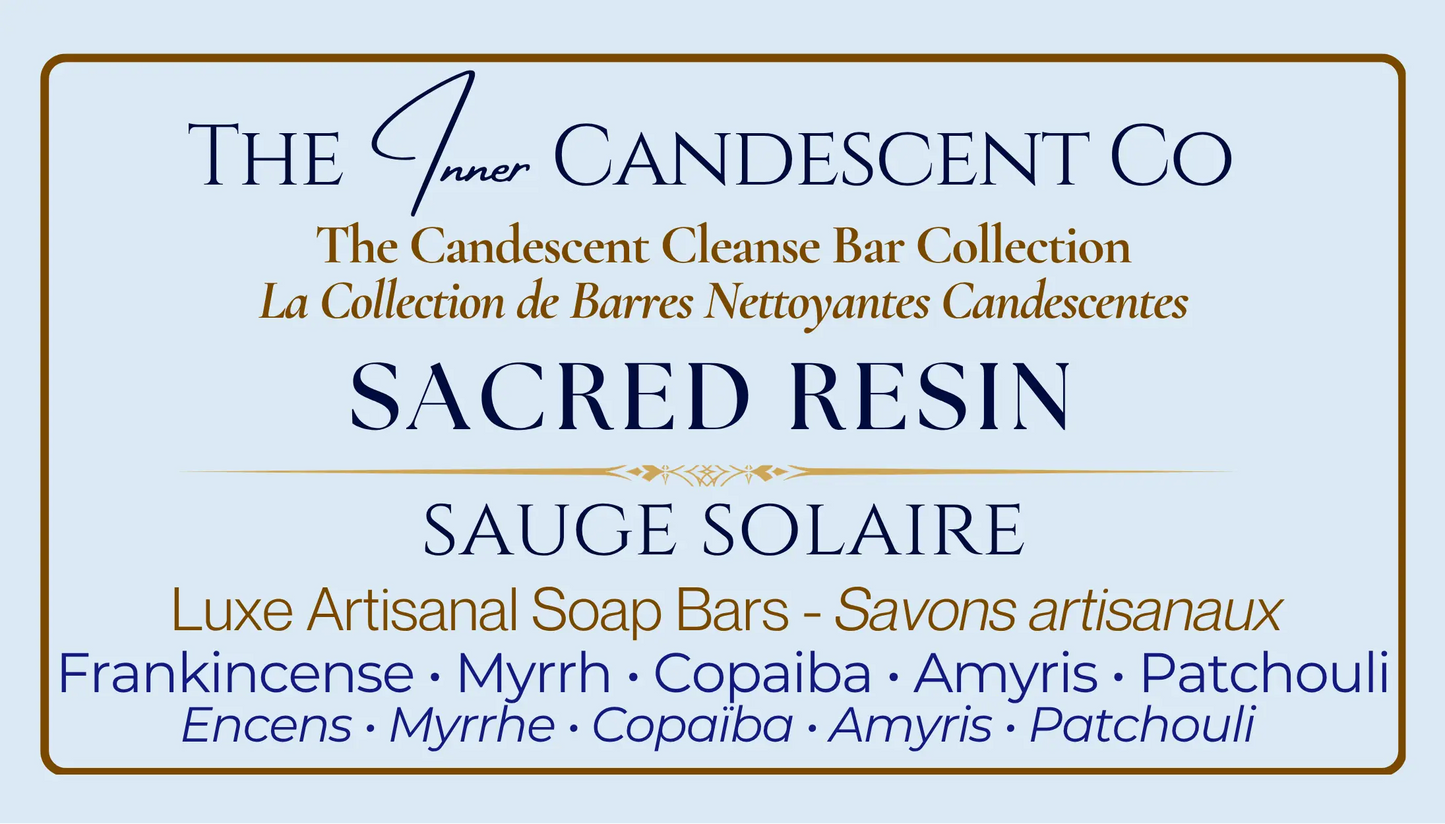Sacred Resin Cleanse Bar The InnerCandescent Co