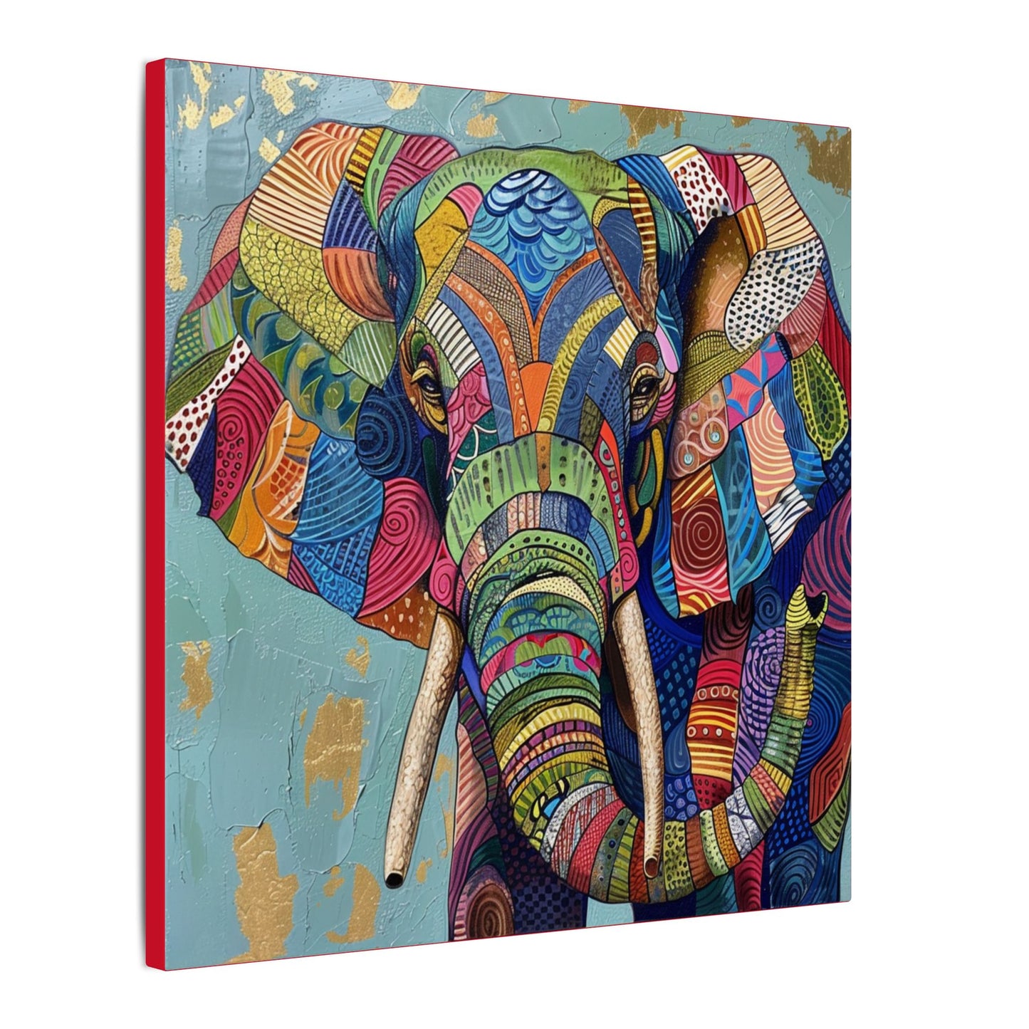Spirit Elephant - Wall Art  Canvas Mounted Print