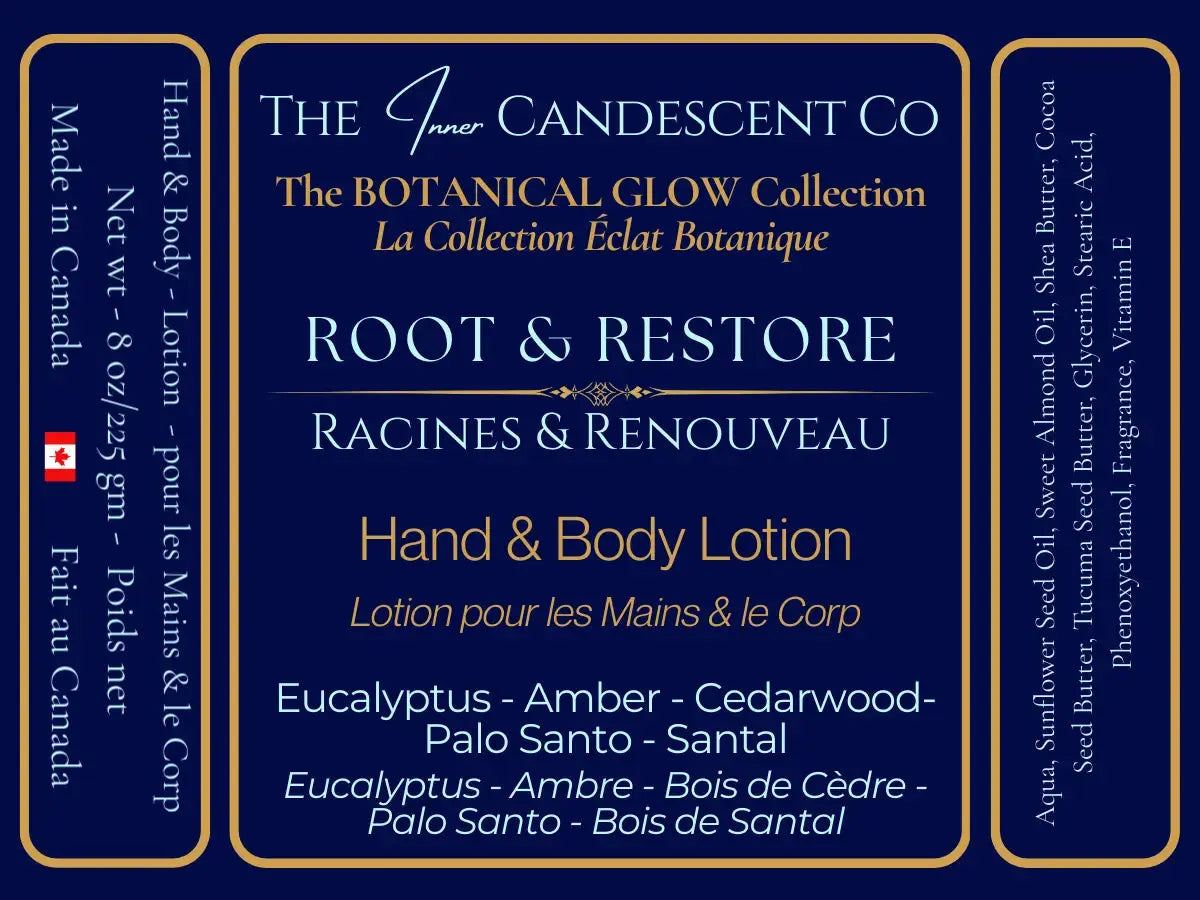 Root & Restore - Hand & Body Lotion The InnerCandescent Co