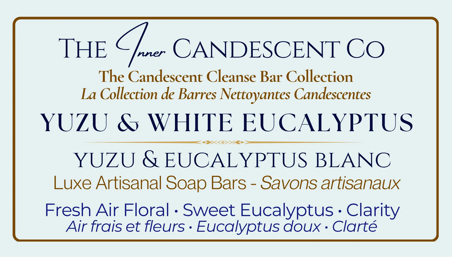 Yuzu & White Eucalyptus Cleanse Bar The InnerCandescent Co