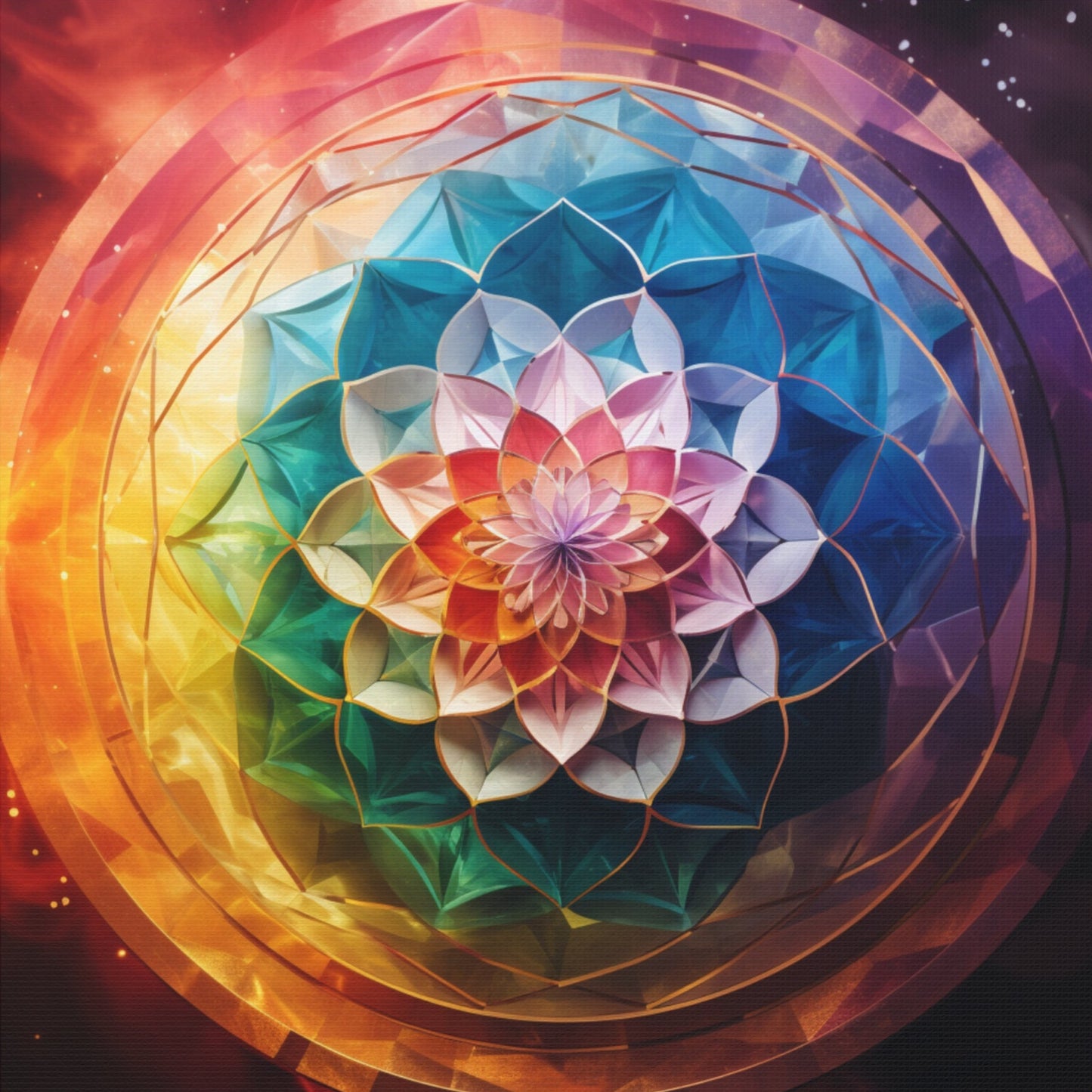 Emergence - Mounted Canvas Print