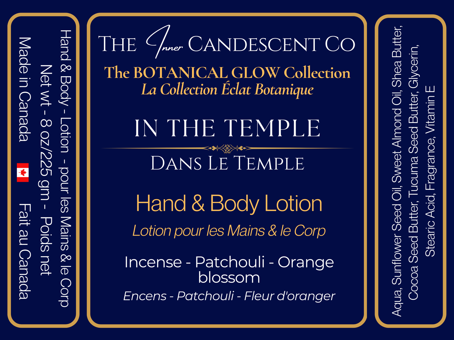 In The Temple- Hand & Body Lotion
