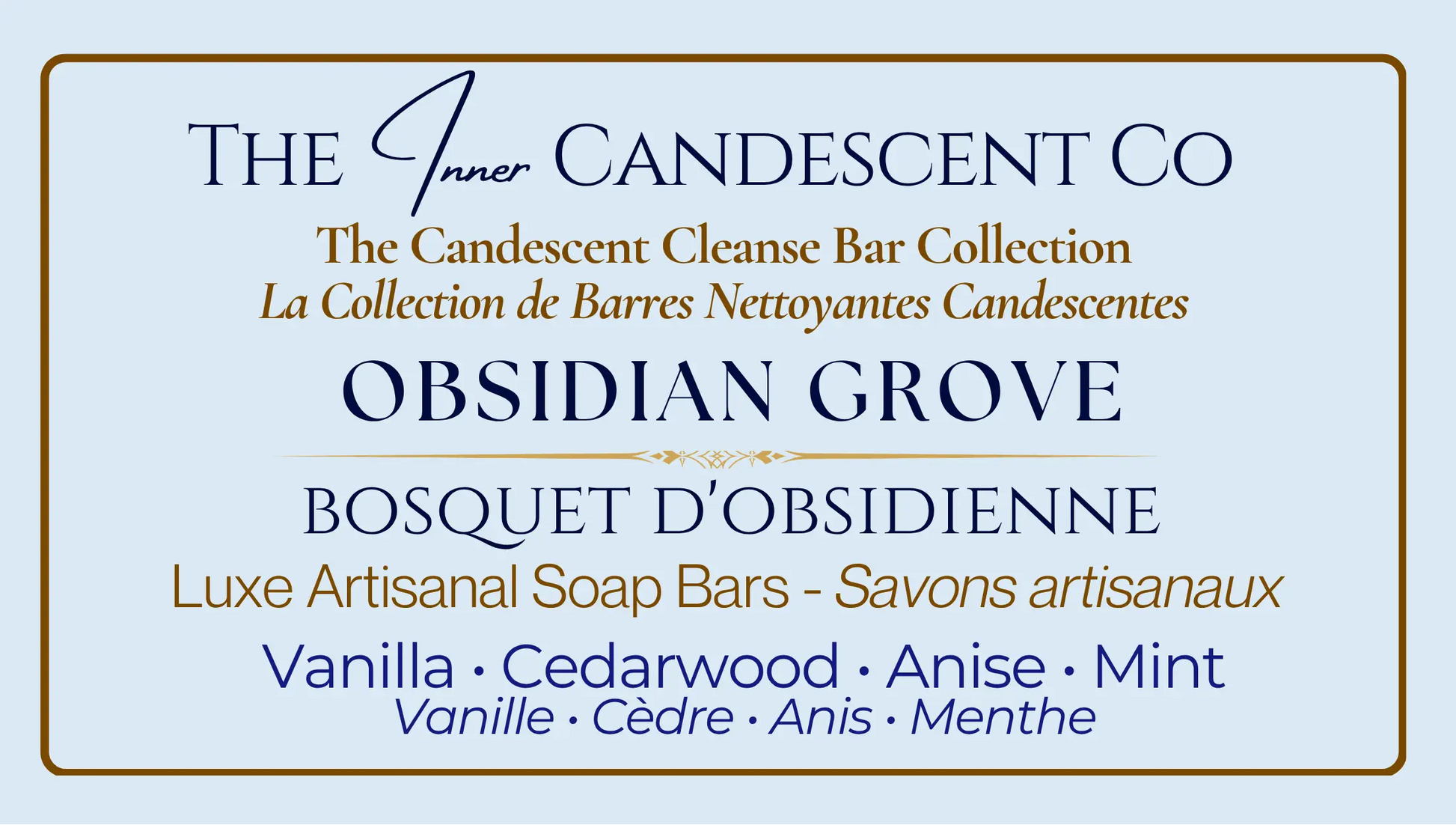 Obsidian Grove Cleanse Bar The InnerCandescent Co