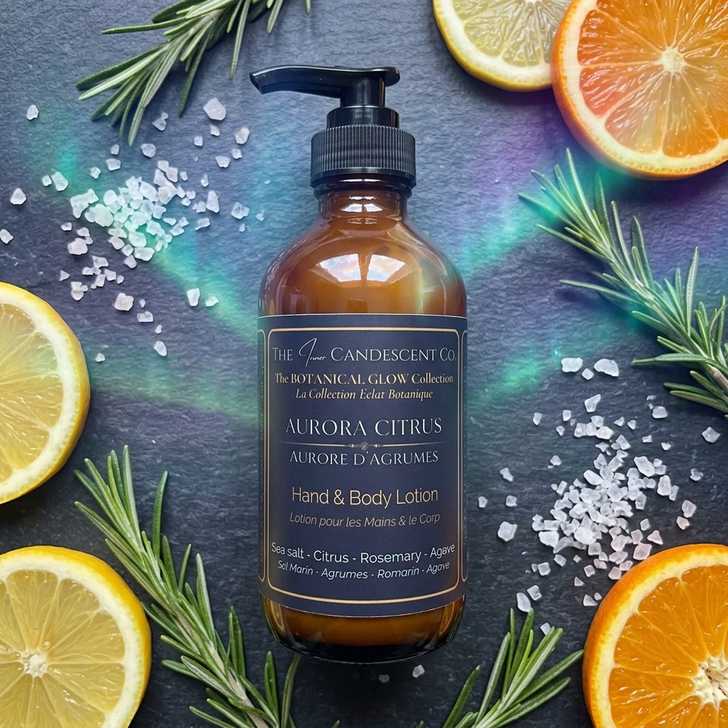 Aurora Citrus - Hand & Body Lotion The InnerCandescent Co