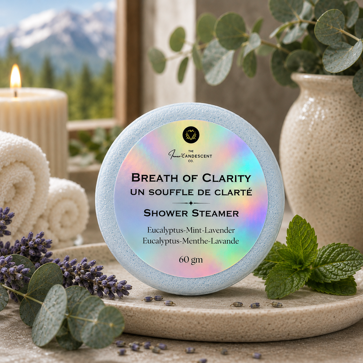 Breath of Clarity | Shower Steamer | Aromatherapy