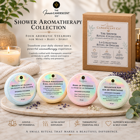 THE AROMATHERAPY SHOWER STEAMER COLLECTION