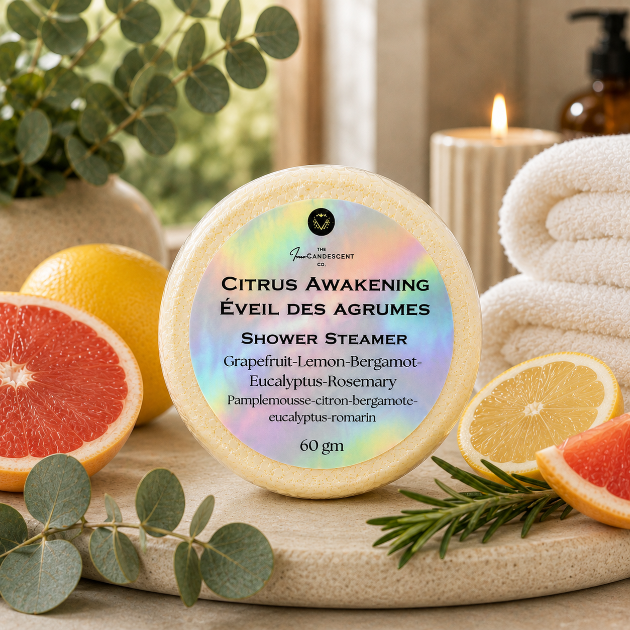 Citrus Awakening | Shower Steamer | Aromatherapy