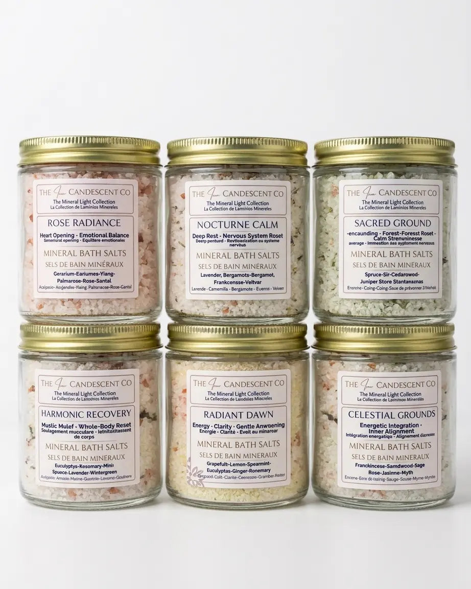 The Mineral Light Collection - Full Collection in Gift Box The InnerCandescent Co