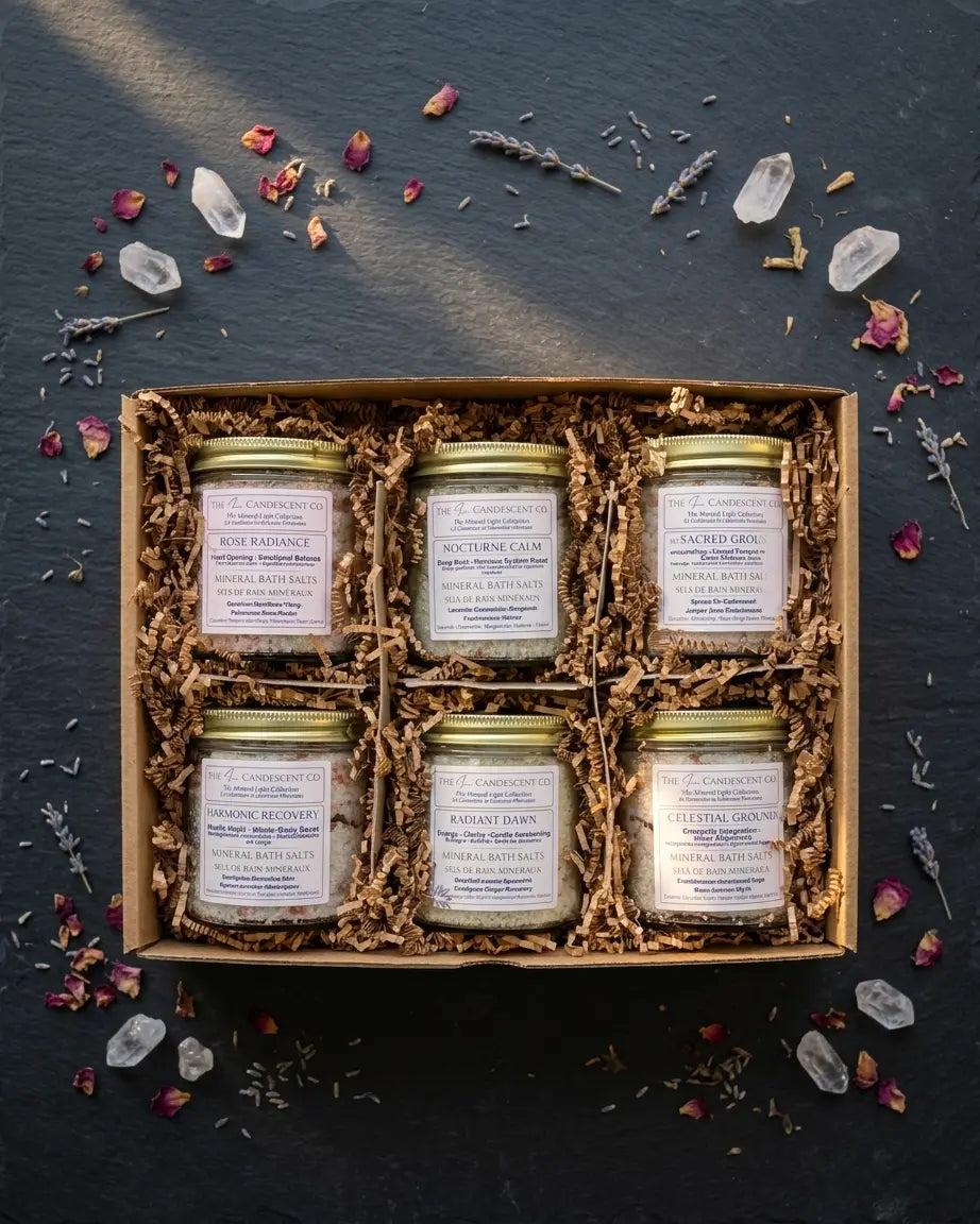 The Mineral Light Collection - Full Collection in Gift Box The InnerCandescent Co