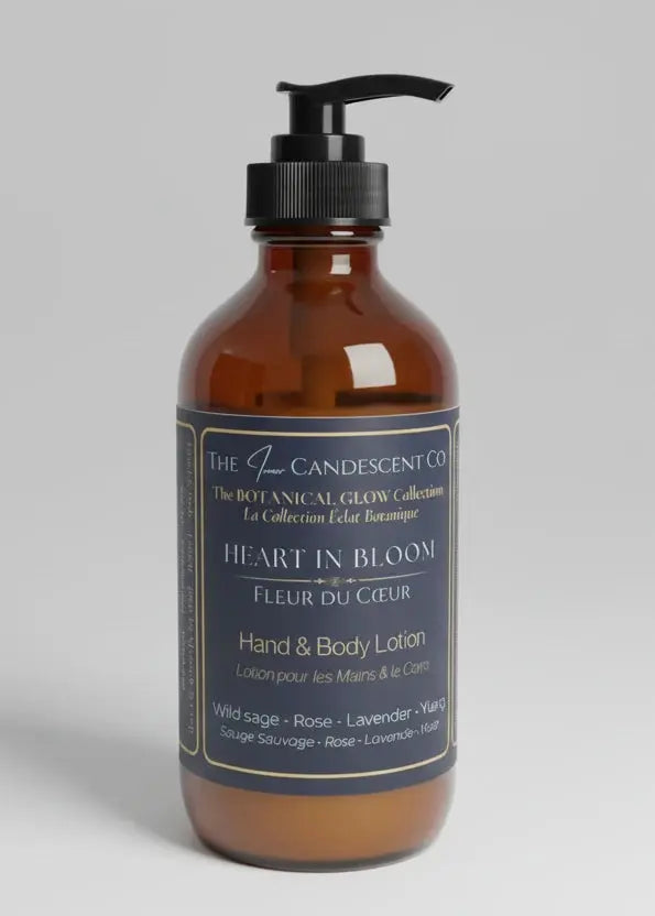 Hand and body lotion bottle 