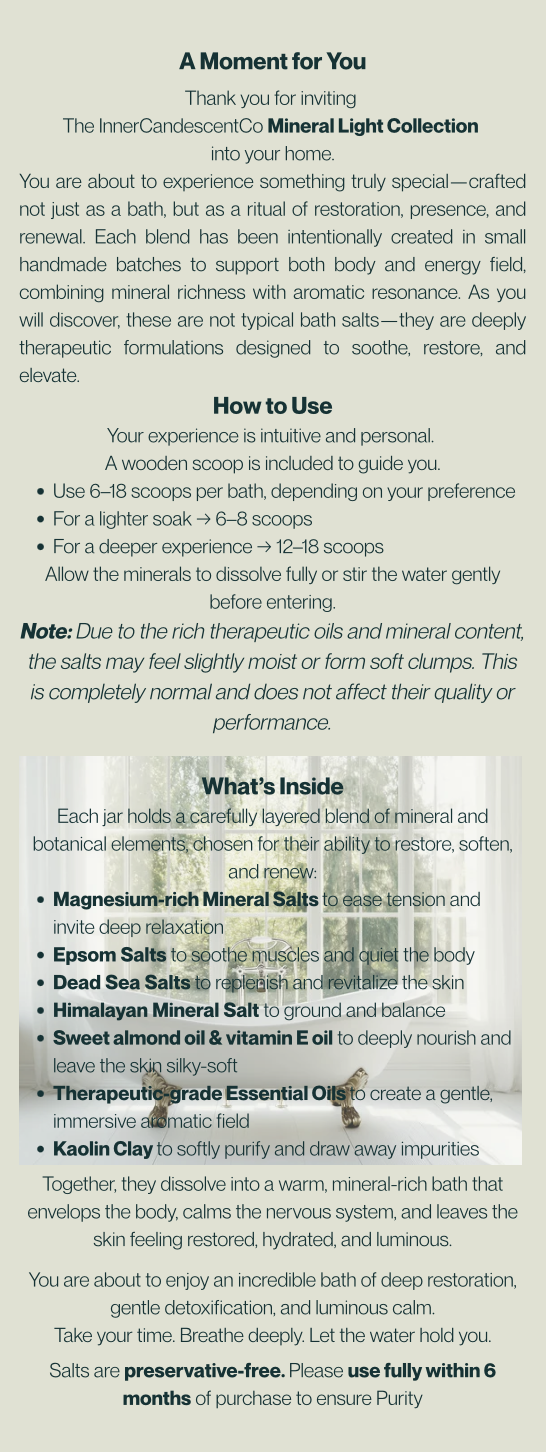 Harmonic Recovery The InnerCandescent Co