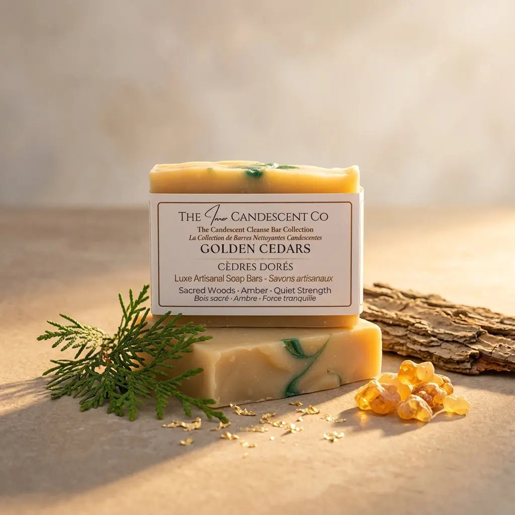 Golden Cedar Cleanse Bar The InnerCandescent Co