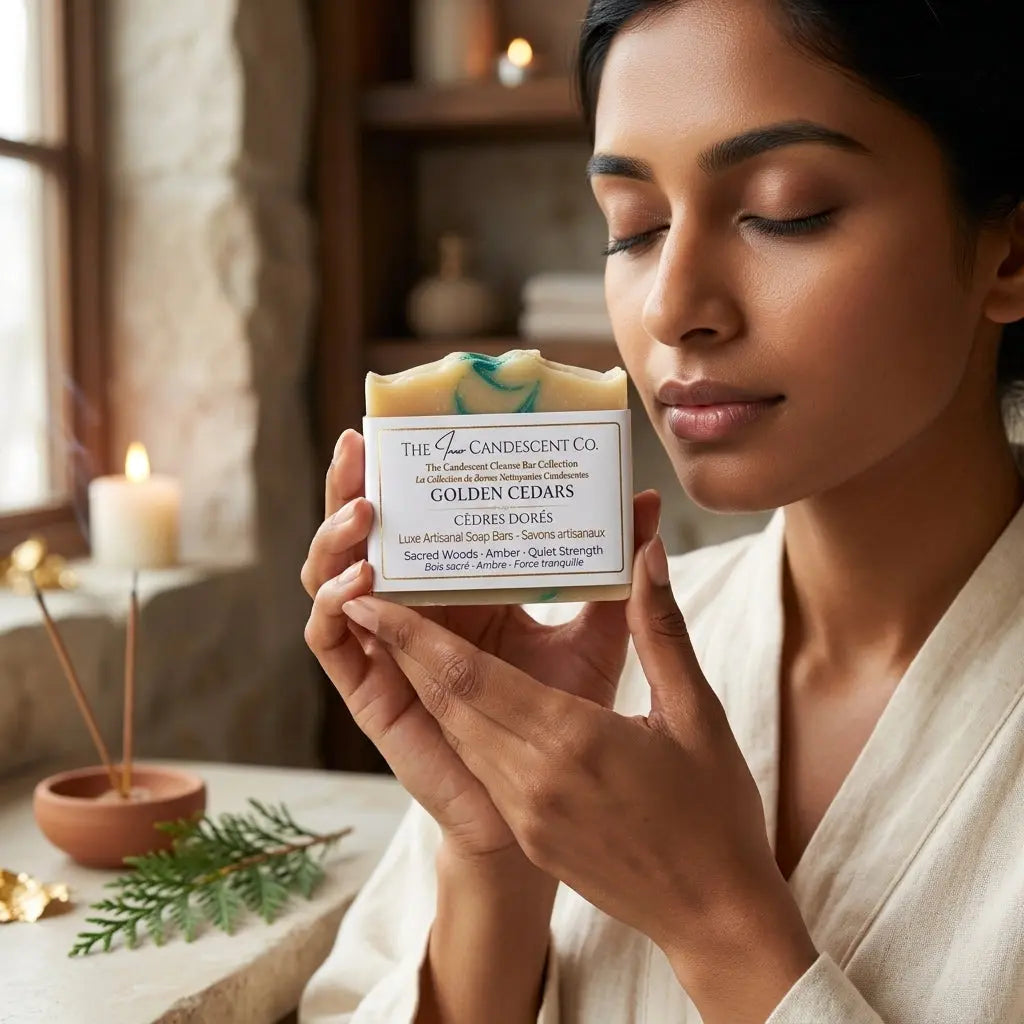 Golden Cedar Cleanse Bar The InnerCandescent Co