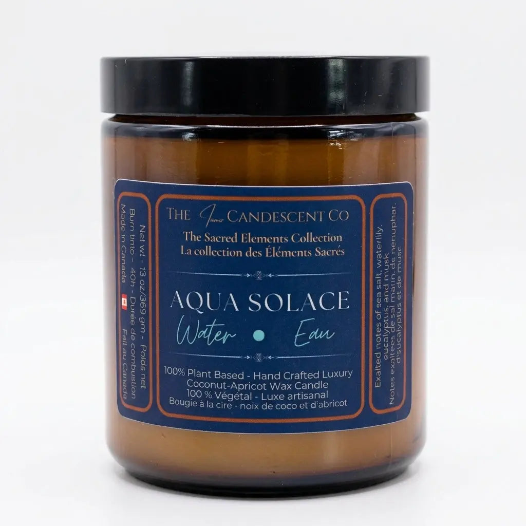 Aqua Solace Candle — Water Element The InnerCandescent Co