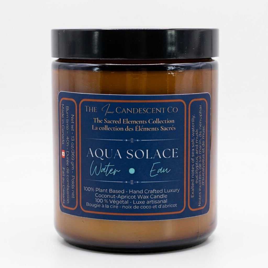 Aqua Solace Candle — Water Element The InnerCandescent Co