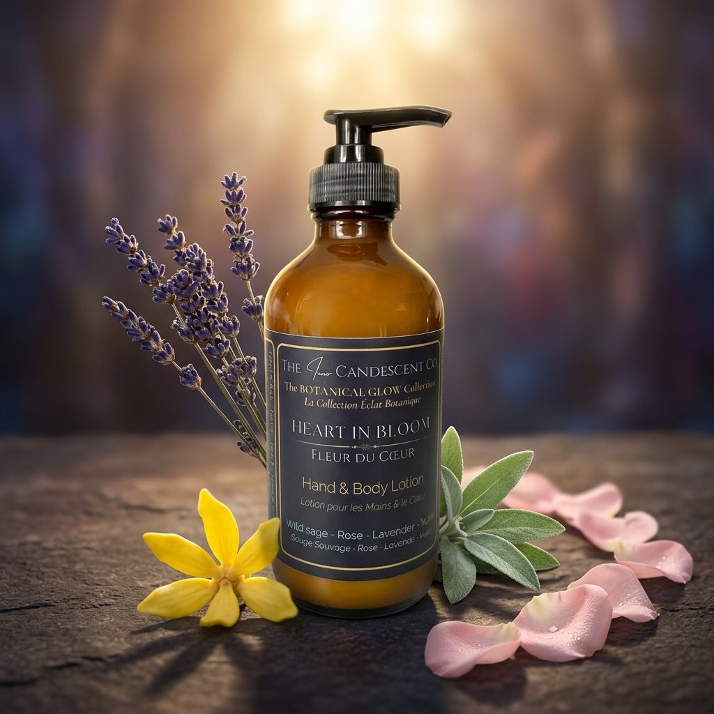 Heart in Bloom - Hand & Body Lotion The InnerCandescent Co
