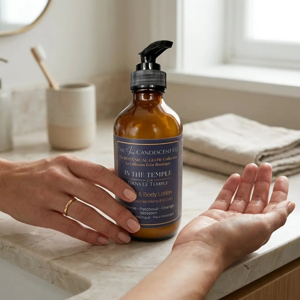 In The Temple- Hand & Body Lotion The InnerCandescent Co
