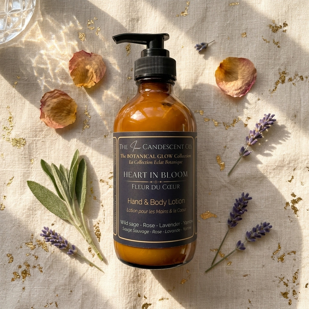 Heart in Bloom - Hand & Body Lotion The InnerCandescent Co