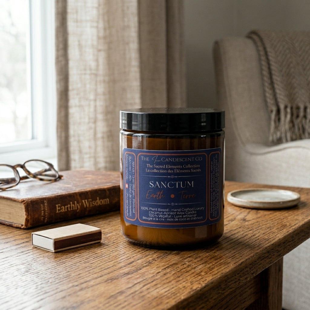 Sanctum Earth Candle - Earth Element The InnerCandescent Co