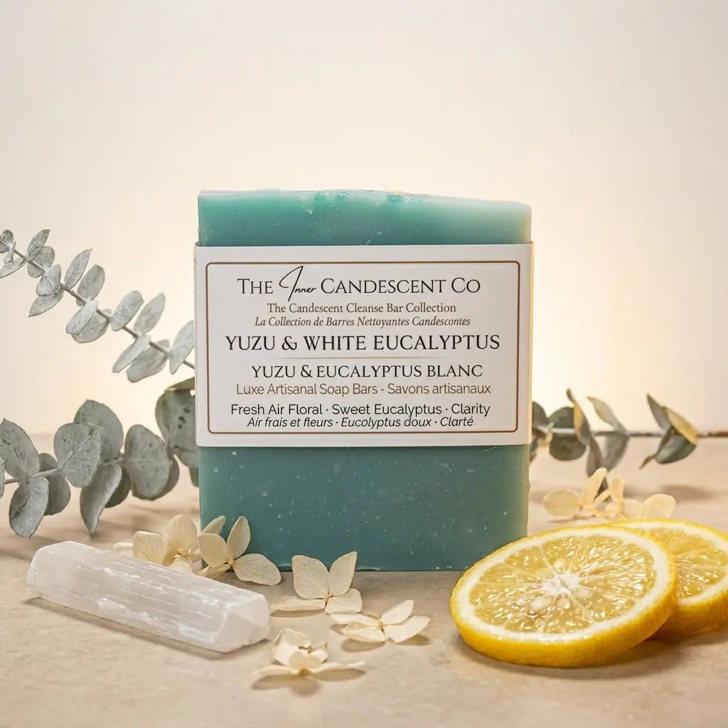 Yuzu & White Eucalyptus Cleanse Bar The InnerCandescent Co
